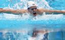 Mark Malyar of Team Israel competes in the men's 200-meter individual medley race at the Tokyo Paralympic Games, Aug. 27, 2021. by the Forward
			