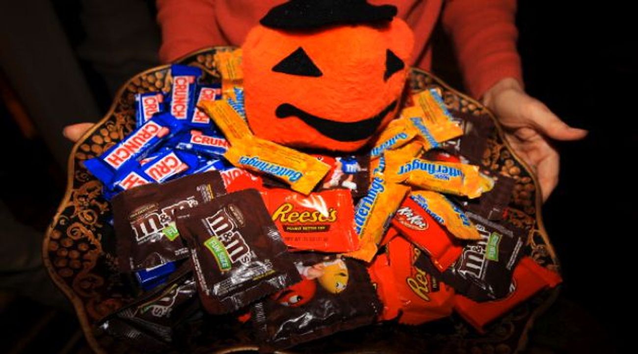 Stealing Candy From Your Own Baby on Halloween The Forward