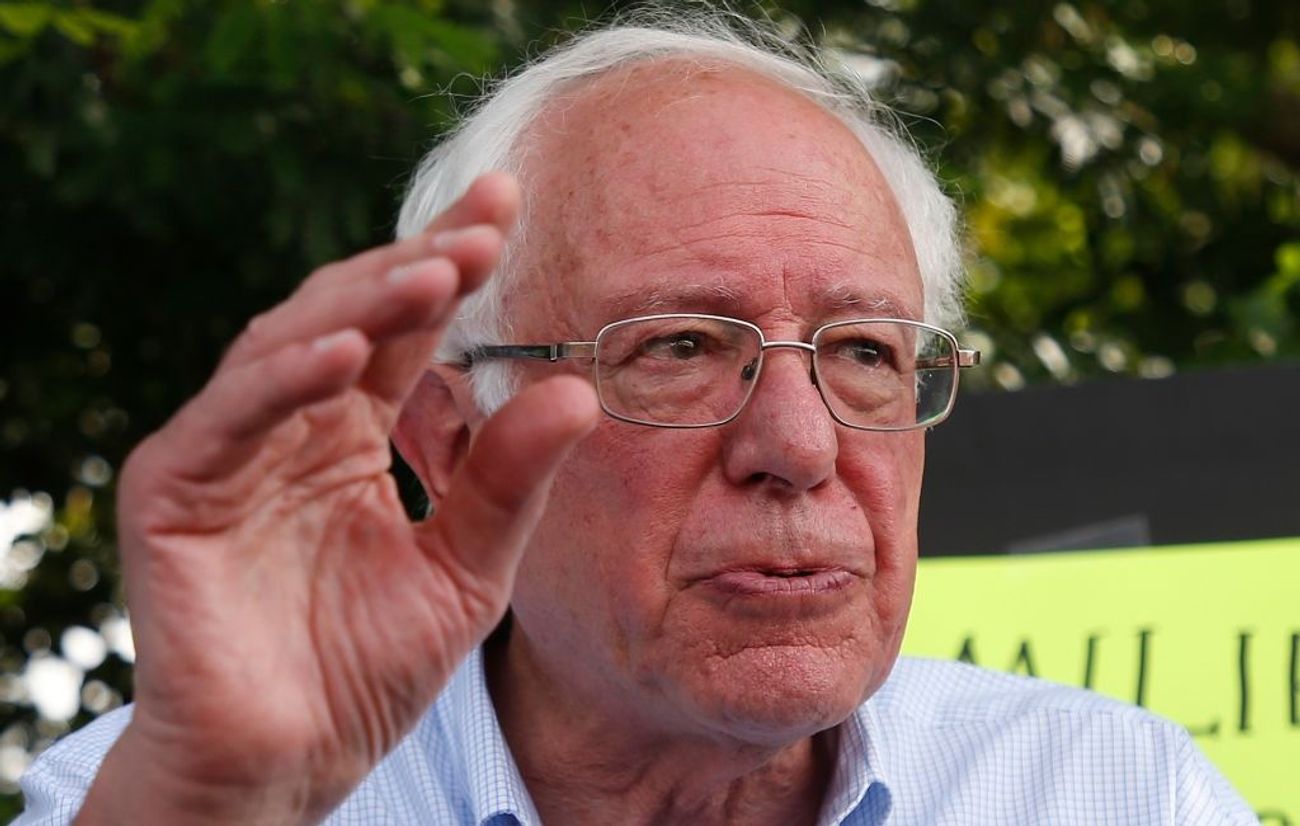 Senator Bernie Sanders addresses what being the first Jewish president would mean by the Forward
			