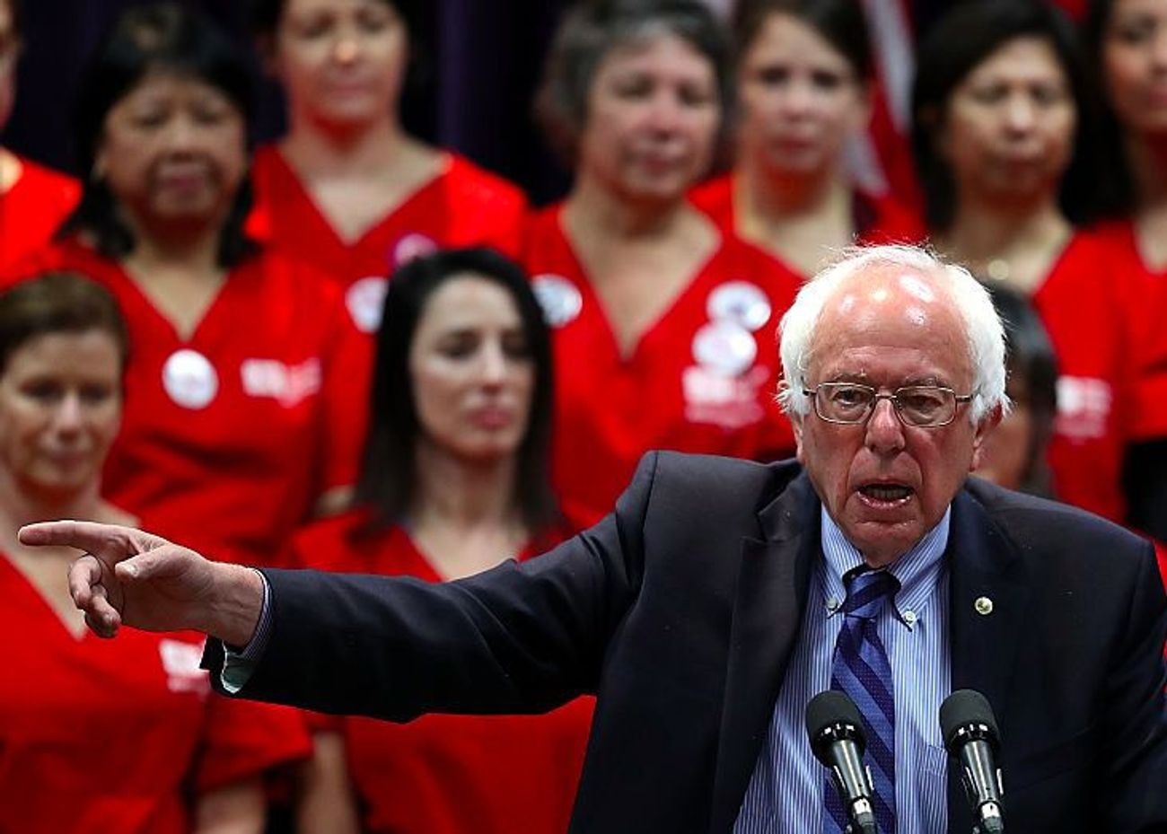 Did Bernie Sanders Choose the Wrong People To Push Democrats for Shift ...