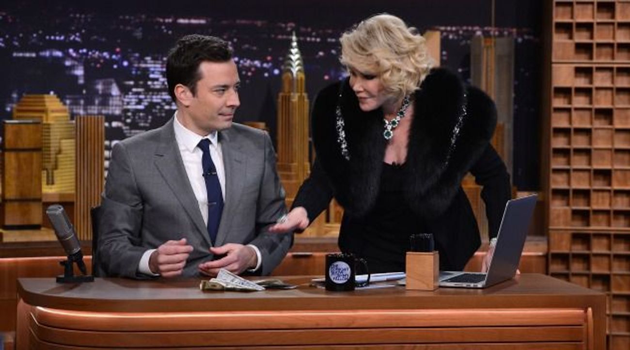 Joan Rivers Makes Her 'Tonight Show' Comeback The Forward