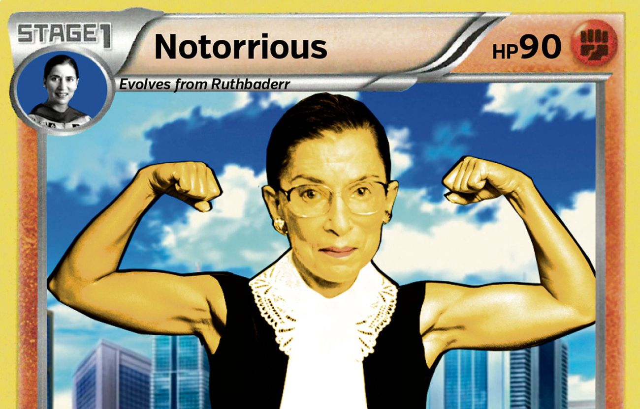 Notorrious, The Ruth Bader Ginsburg Pokemon Card Notorrious, The Ruth Bader Ginsburg Pokemon Card