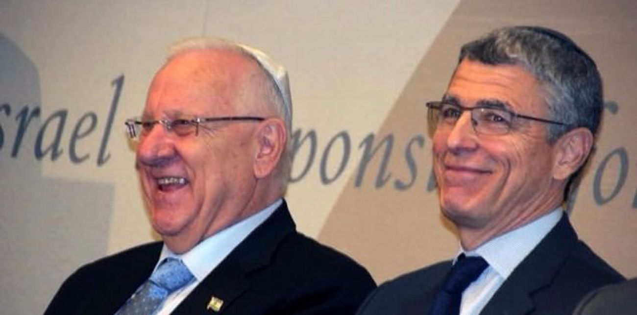 Reform and Conservative Leaders Push Israeli President for 'Equal Rights' The Forward Reform and Conservative Leaders Push Israeli President for 'Equal Rights' The Forward