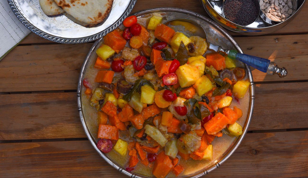 Sweet Potato, Carrot, Pineapple and Coconut Curry – The Forward