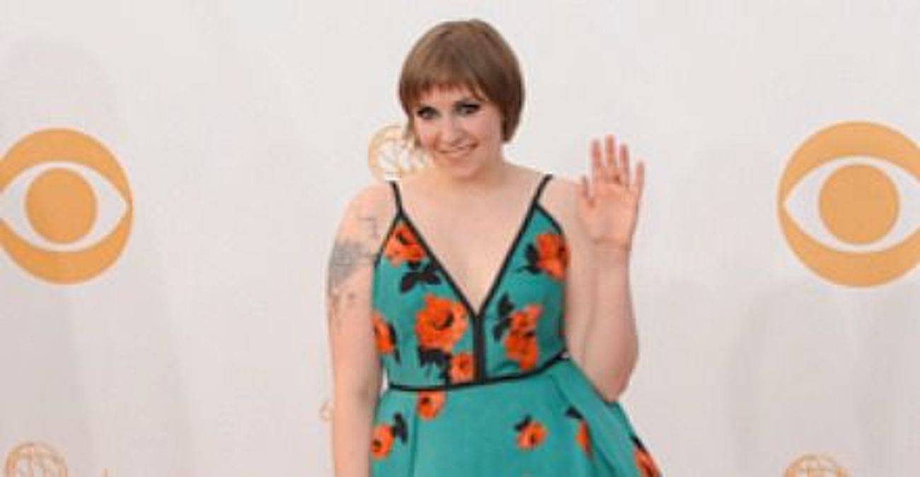 Lena Dunham Wore the Right Dress The Forward