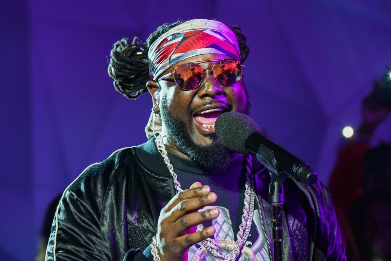 Watch Youth Group Pelt Rapper T-Pain With A Beach Ball