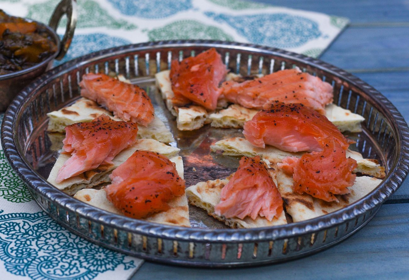 Chilled Tea-Smoked Salmon – The Forward