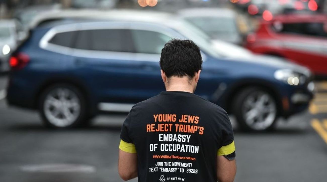 Jewish Block American Jews Block Street To Protest Israel Embassy Move — And Gaza ...