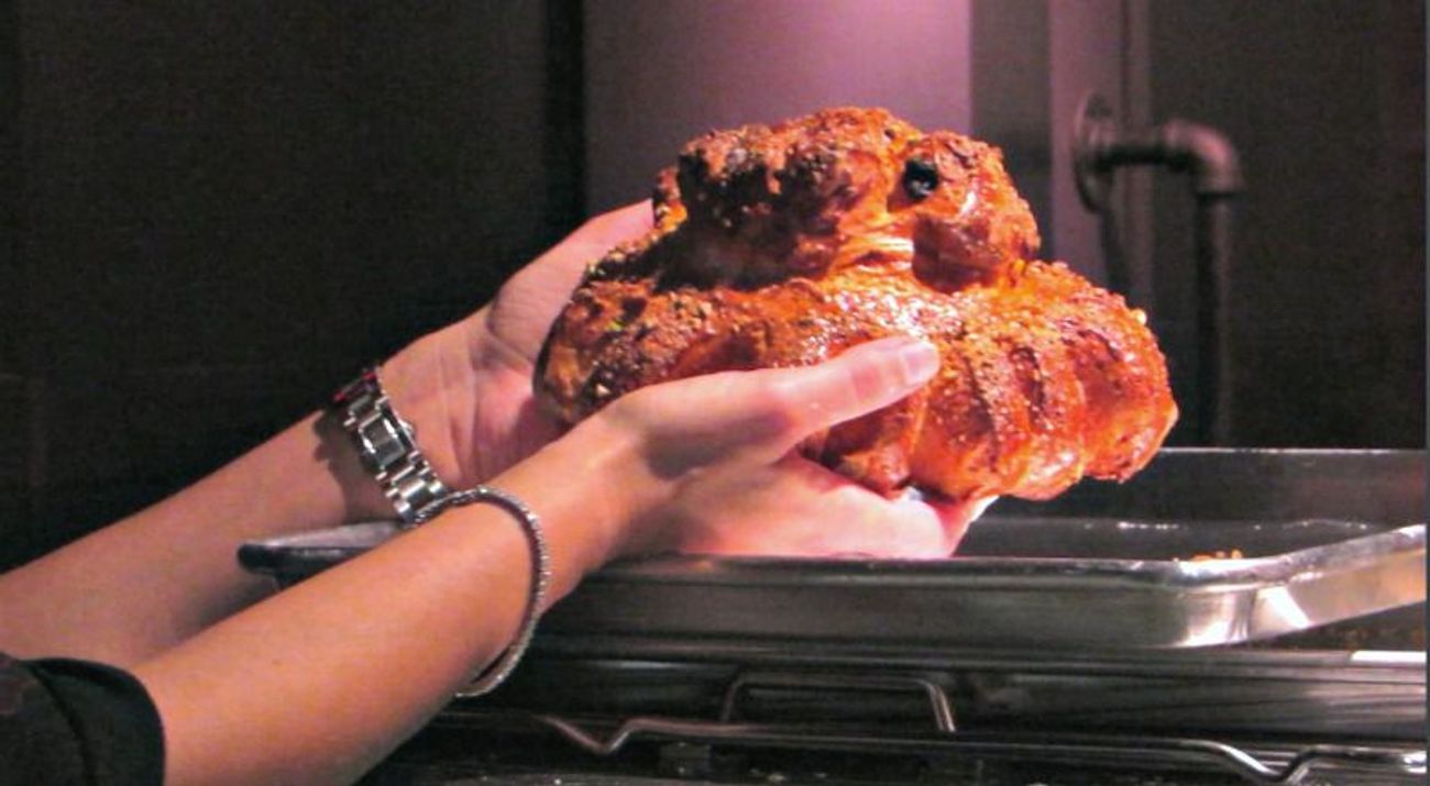 ‘Spiritual Kneading’ Rose-Shaped Challah – The Forward