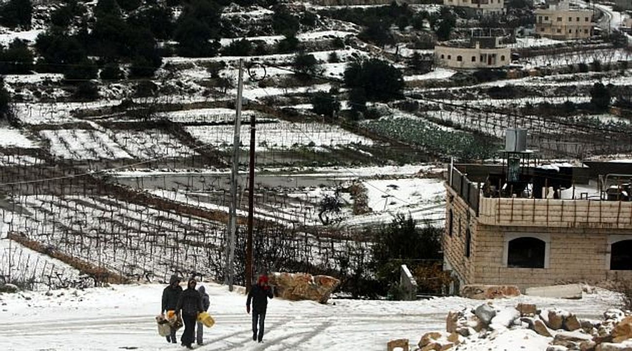 Let It Snow — in Israel – The Forward