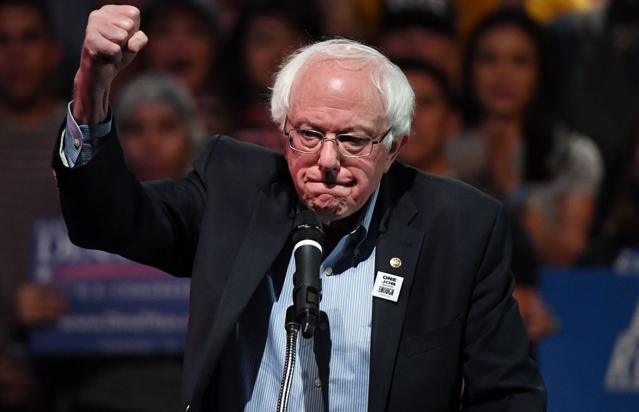 Bernie Sanders Isn’t Just Another White Male Candidate. His Nomination Would Be Historic. by the Forward