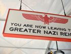 A display for "Man in the High Castle" at San Diego Comic Con. by the Forward
