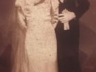 The author's grandparents, Regina and Alexander Brill, on their wedding day. by the Forward
			
