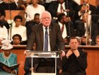 Sen. Bernie Sanders speaks onstage at the Martin Luther King, Jr. Annual Commemorative Service at Ebenezer Baptist Church on January 16, 2017 in Atlanta, Georgia. by the Forward