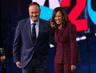 Doug Emhoff and Kamala Harris. by the Forward
			