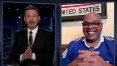 Charles Barkley appearing on Jimmy Kimmel's show. by the Forward
			