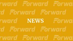 The outdoor area of Miriam restaurant on NYC's Upper West Side was sprayed with "f--- the Jews" graffiti. by the Forward
			