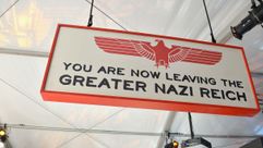 A display for "Man in the High Castle" at San Diego Comic Con. by the Forward