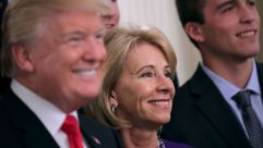 Betsy Devos by the Forward
			