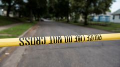 Police tape by the Forward
			