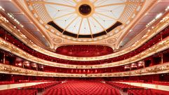 View from the stage of London's Royal Opera House by the Forward