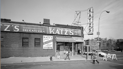 Katz's Deli, circa 1975 by the Forward
			