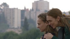 Shira Haas and Elena Yiv in "Asia." by the Forward
			