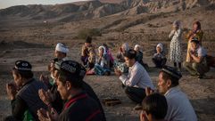 Uyghur Muslims by the Forward
			