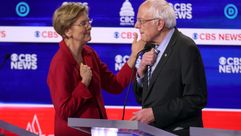 Bernie and Warren by the Forward