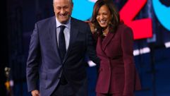 Doug Emhoff and Kamala Harris. by the Forward
			