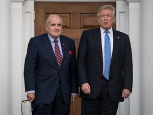 Rudy Giuliani and Donald Trump by the Forward
			