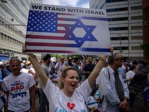 Israel protest by the Forward 