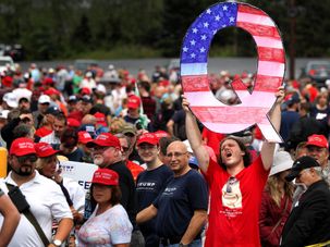 QAnon is not a joke. QAnon is dangerous. You might say it is not an anti-Semitic movement per se. But that would miss the point. It's close enough. by the Forward
			