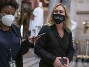 Marjorie Taylor Greene by the Forward
			