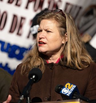 New York City mayoral candidate Kathryn Garcia by the Forward
			