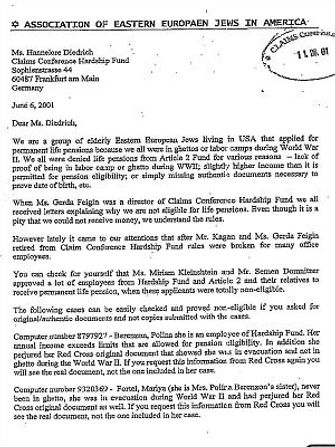 Claims Conference Blames Dead Official for Botched $57M Holocaust Fraud ...