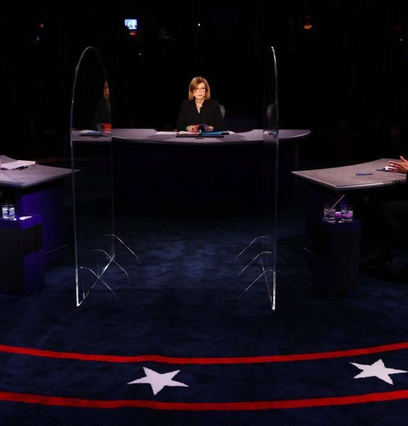 Senator Kamala Harris and Vice President Mike Pence sparred during the Vice Presidential Debate. by the Forward
			