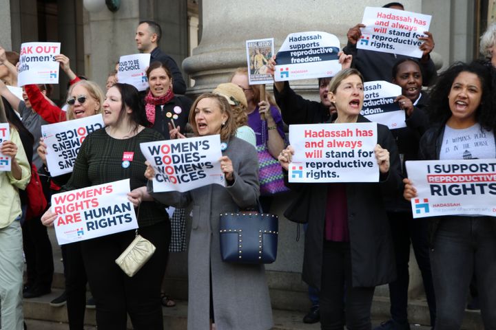 Hadassah at the Nation Day of Action by the Forward
			