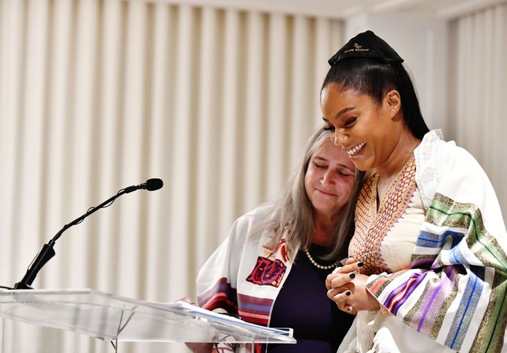 Susan Silverman and Tiffany Haddish