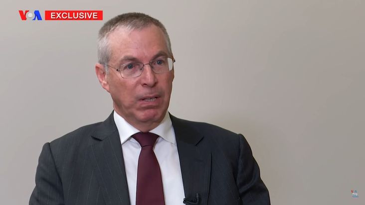 Michael Herzog, seen in 2019, is the son of the late Chaim Herzog, who also served as Israeli president.