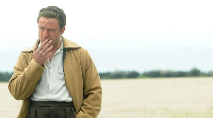 Ben Foster on the set of "The Survivor" in New York City, May 30, 2019. (Bobby Bank/GC Images/Getty Images)