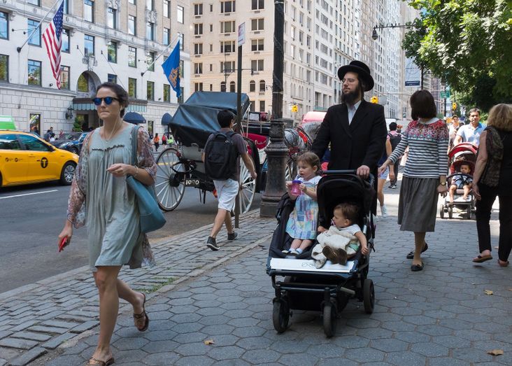 If you are a Hasidic child, you would learn of the doctrine of eternal anti-Semitism no matter how uneventful your life is.