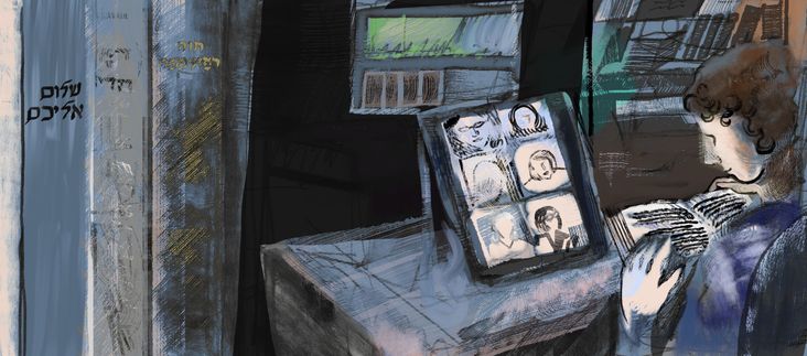 Given shelter at home rules, you’d think a Yiddish svive (reading group) might be the first casualty, but they are just zooming right along.