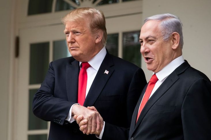 President Donald Trump and Israeli Prime Minister Benjamin Netanyahu