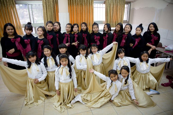 Girls Town Jerusalem students