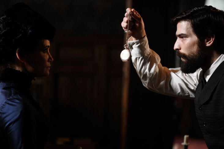 Anja Kling and Robert Finster in Netflix's "Freud"