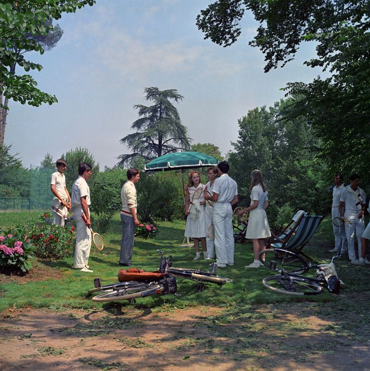 A still from Vittorio De Sica's "The Garden of the Finzi-Continis."
