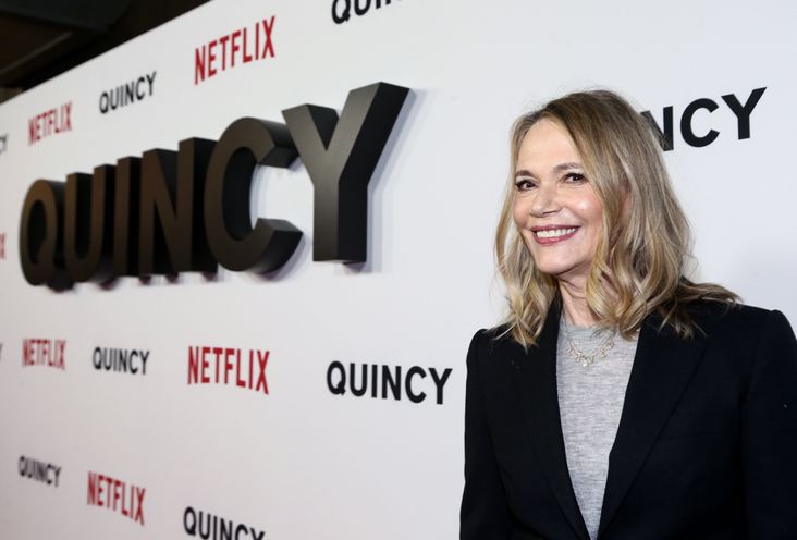 Actress and singer Peggy Lipton
