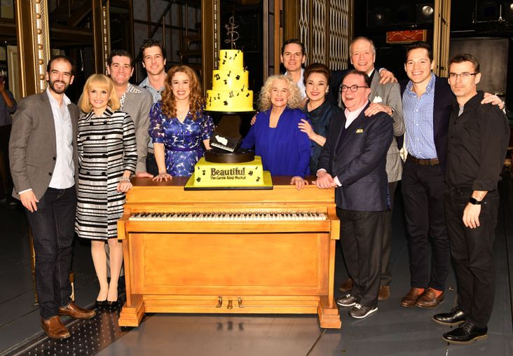 Carole King and the cast of 'Beautiful'