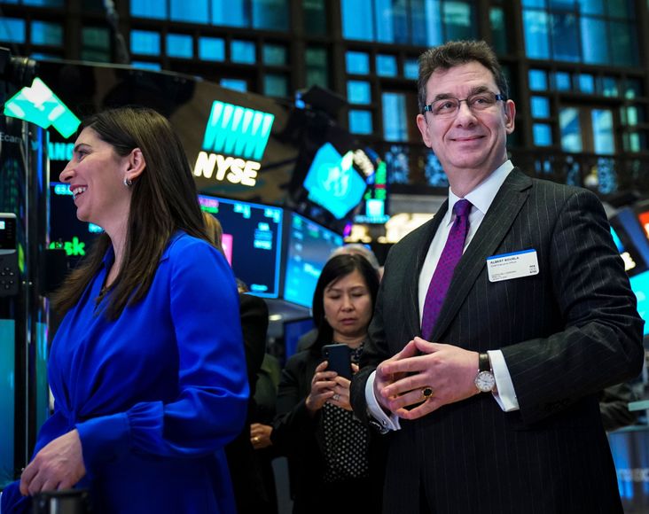 Dr. Albert Bourla, CEO of Pfizer.